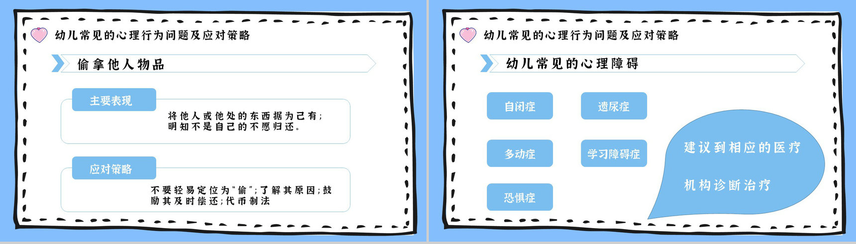 教育培训幼儿常见心理问题应对措施PPT模板-11
