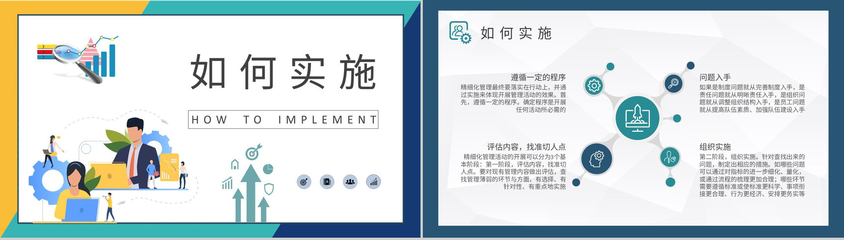 工程项目精细化管理案例分析工作规范化培训总结PPT模板-7