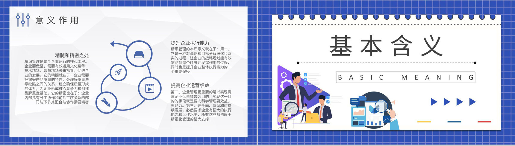 企业精细化管理培训总结部门创新管理工作计划PPT模板-3