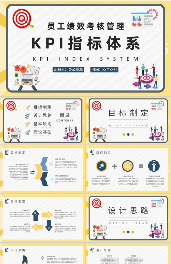 公司部门KPI指标体系学习员工绩效考核管