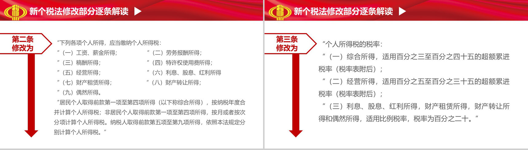 十三届人大五次会议个税改革解读PPT模板-18