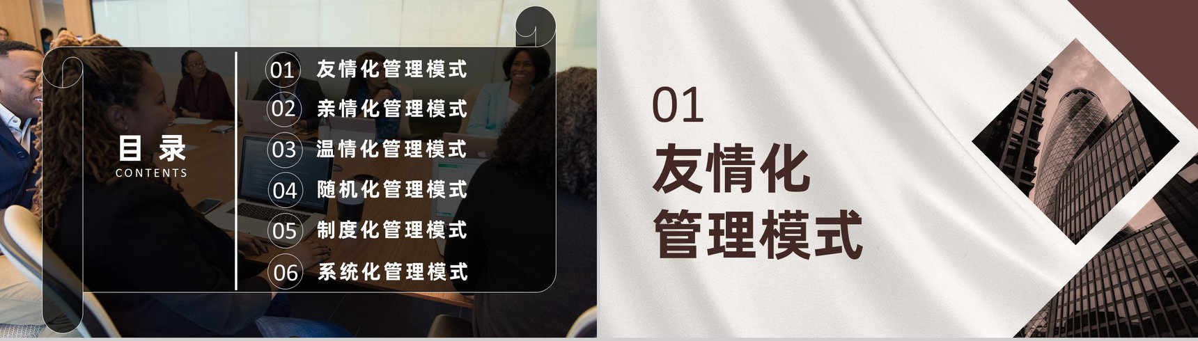 新型企业管理模式企业管理文化企业激励机制PPT模板-2