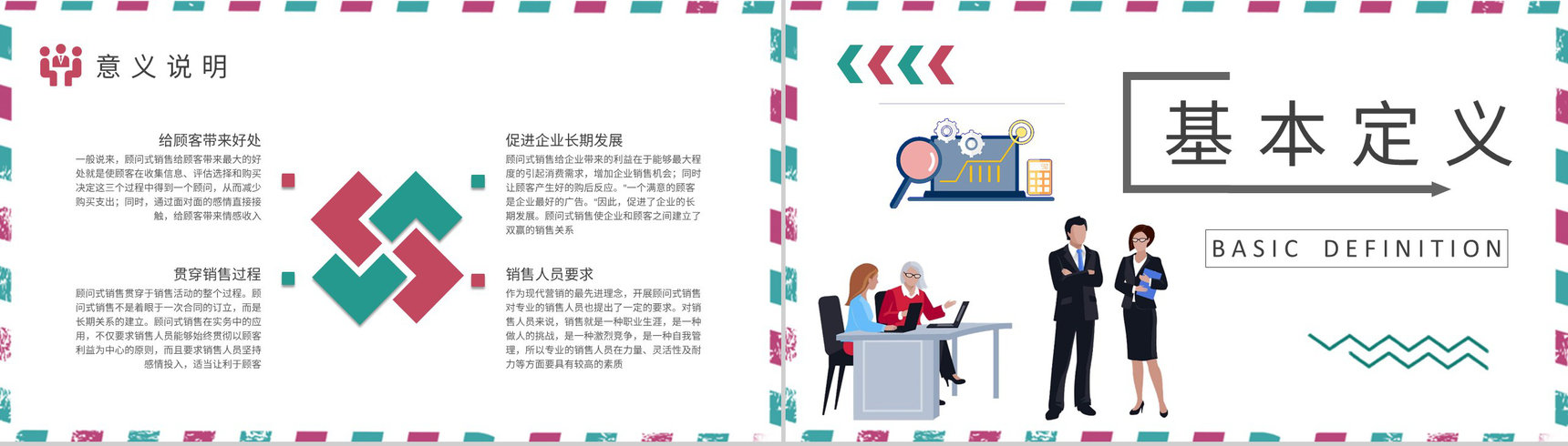 客户关系管理方案汇报顾问式销售内容定义培训PPT模板-3