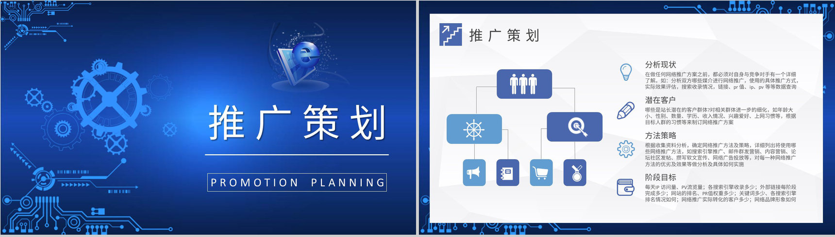 互联网行业公司培训课件网络推广方案总结汇报PPT模板-5