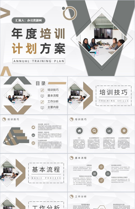 公司年度安全培训计划方案汇报员工教育培训