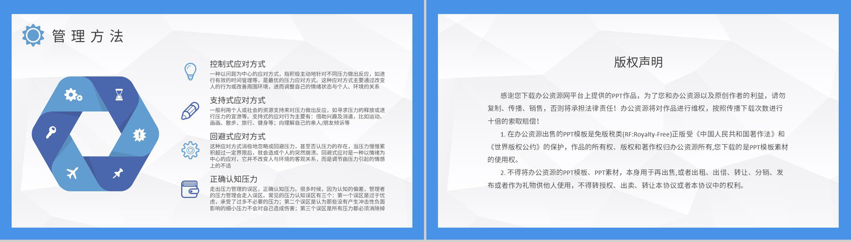员工压力管理知识培训个人情绪调节方法学习心得PPT模板-8