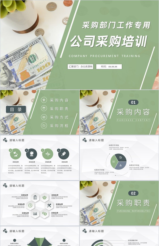 公司采购部门员工岗位技能培训工作职责要求