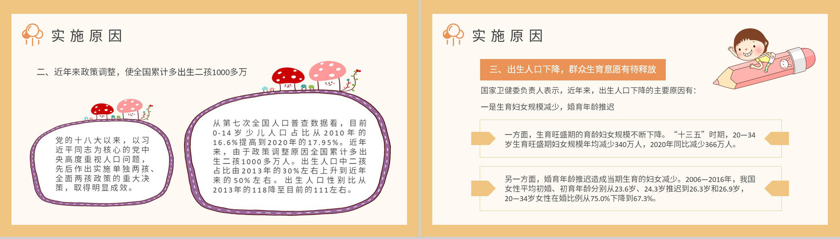 全面实施三孩政策的好处和坏处说明政策配套设施介绍PPT模板-8