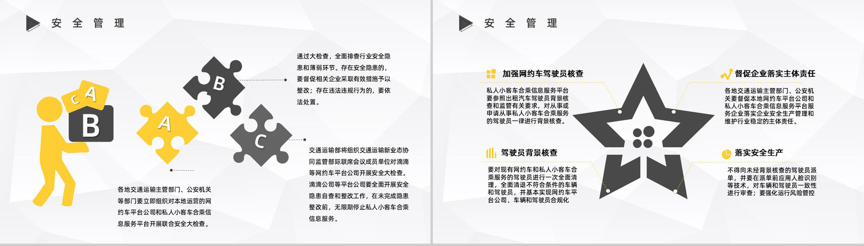 安全教育培训之网约车安全问题事件分析防范措施学习PPT模板-7