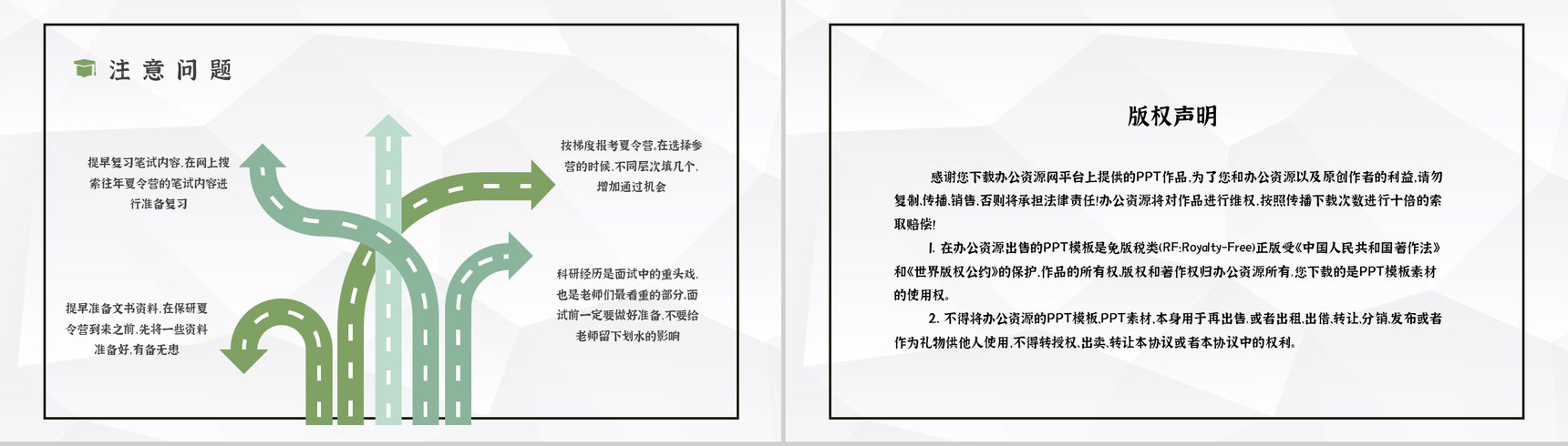 大学保研夏令营常见问题注意事项讲解学生保研知识培训PPT模板-8