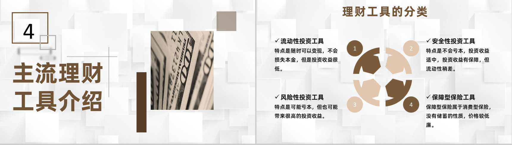 投资管理企业证券投资与管理咨询管理教育培训PPT模板-8