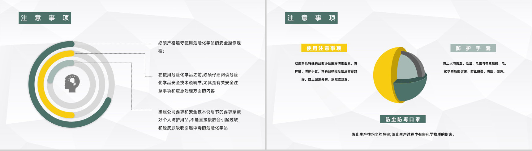 车间员工安全生产知识教育培训企业安全施工宣传计划总结PPT模板-3