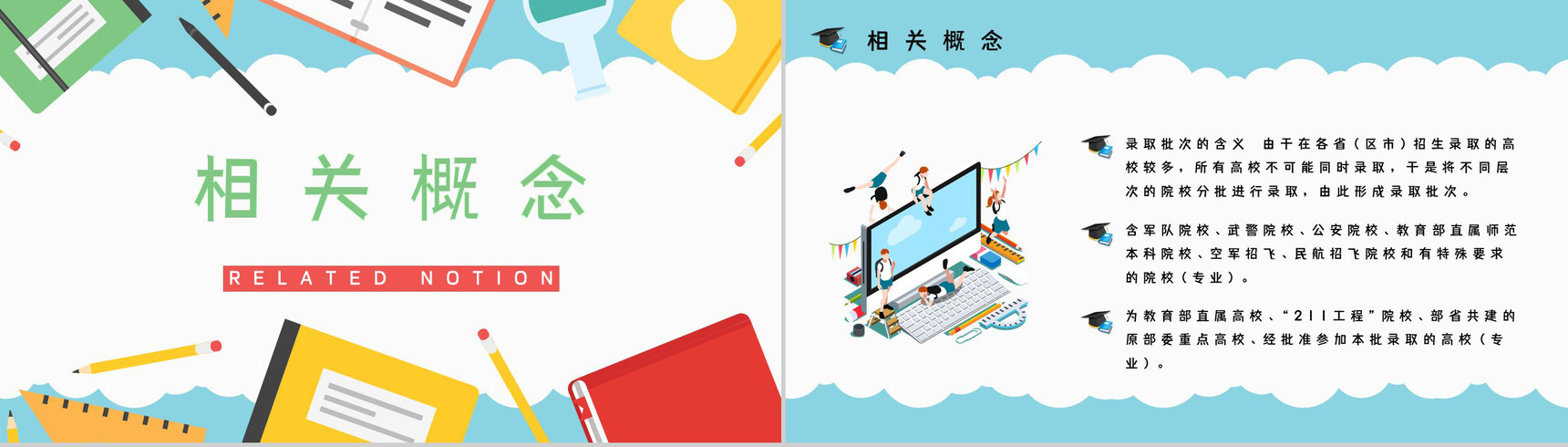 高考学生志愿填报指南知识点梳理志愿填报技巧讲解PPT模板-2