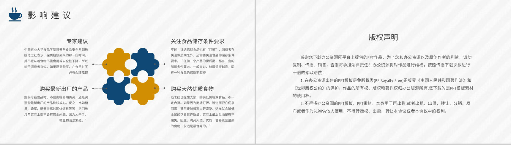 商场临期食品的利润介绍关注食品卫生安全知识宣传PPT模板-8