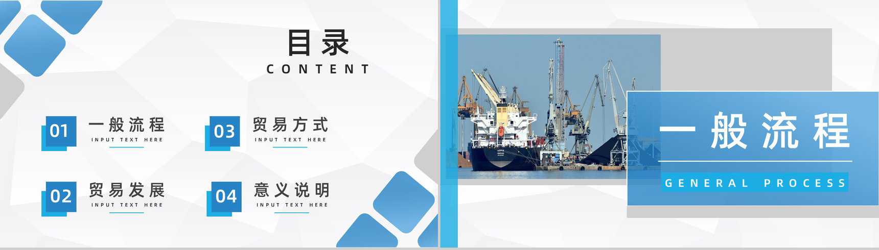 外贸公司产品进出口贸易业务流程操作培训员工培训情况总结PPT模板-2