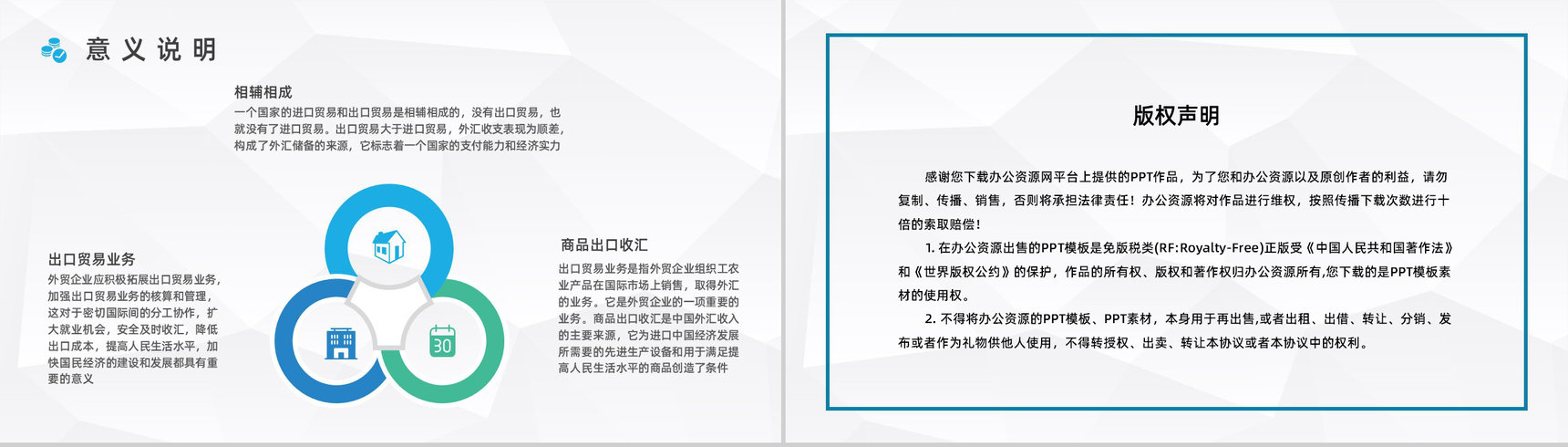 外贸公司产品进出口贸易业务流程操作培训员工培训情况总结PPT模板-8