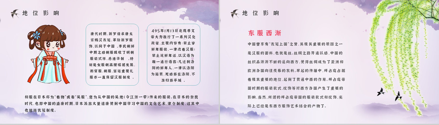 汉服文化主题活动策划方案汉服形制及种类知识普及培训PPT模板-10