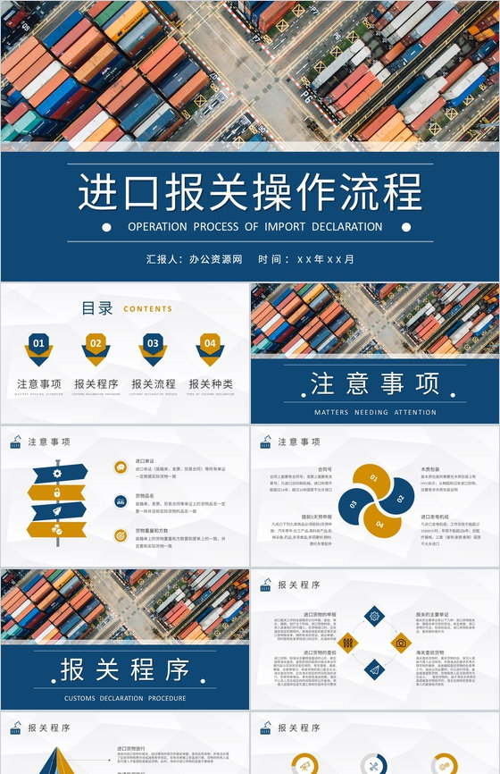进出口贸易方式说明进口报关操作流程介绍P