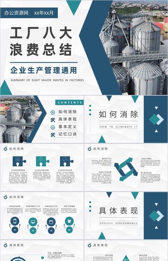 工厂八大浪费内容总结企业JIT生产方式管
