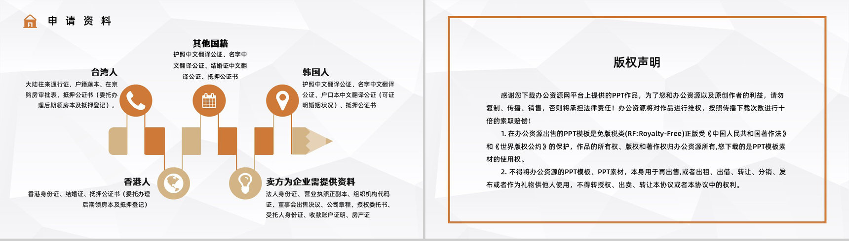 购买二手房注意事项买房看房流程手续咨询二手房贷款新政策颁布实施PPT模板-11