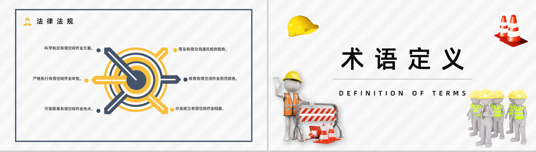 安全施工之有限空间作业安全教育知识培训安全作业五条规定了解宣传PPT模板-4