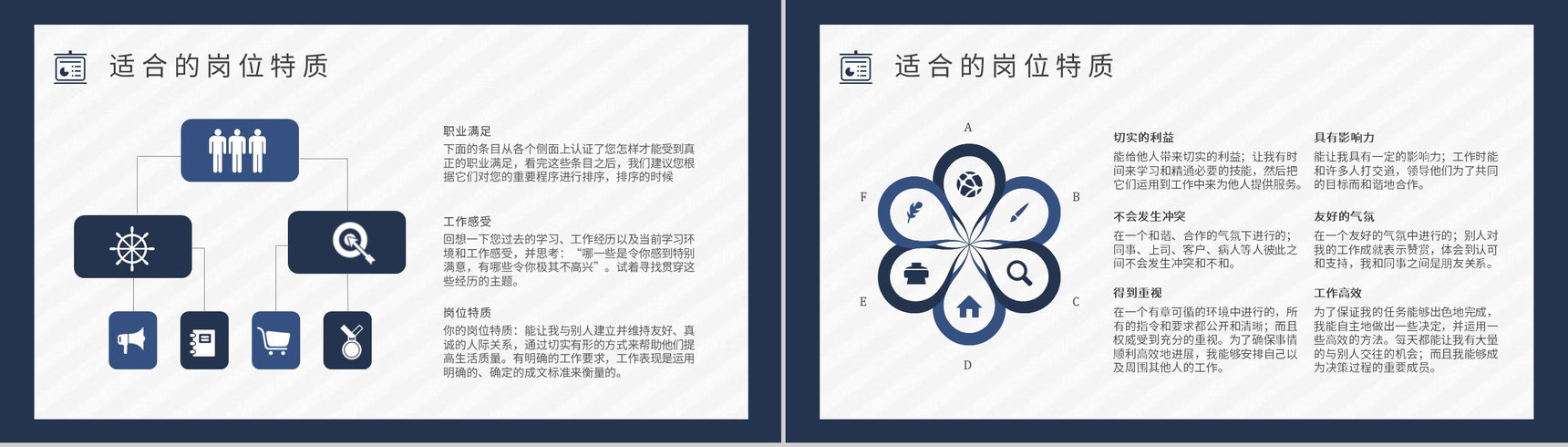 个性特征描述MBTI性格分析--ESFJ职业领域建议工作中的优劣势PPT模板-9