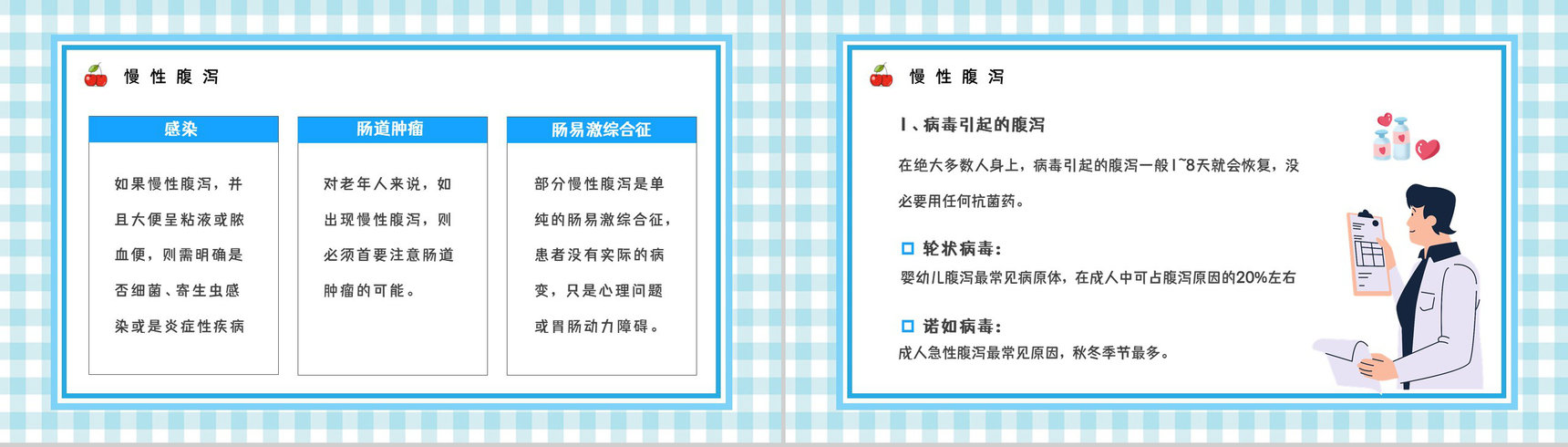 夏季腹泻的症状及治疗预防方法学习培训医疗健康宣传活动PPT模板-7