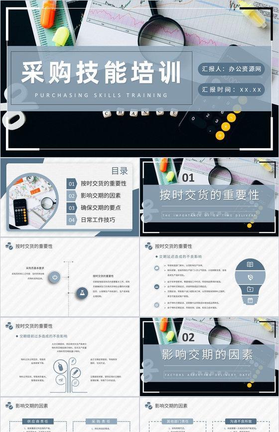 公司采购部工作计划汇报采购技能培训内容总