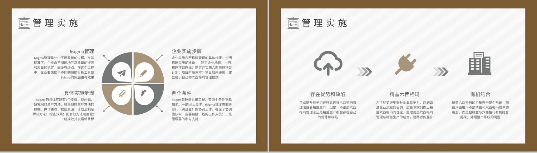 六西格玛项目培训总结企业标杆管理方案汇报员工PPT模板-3