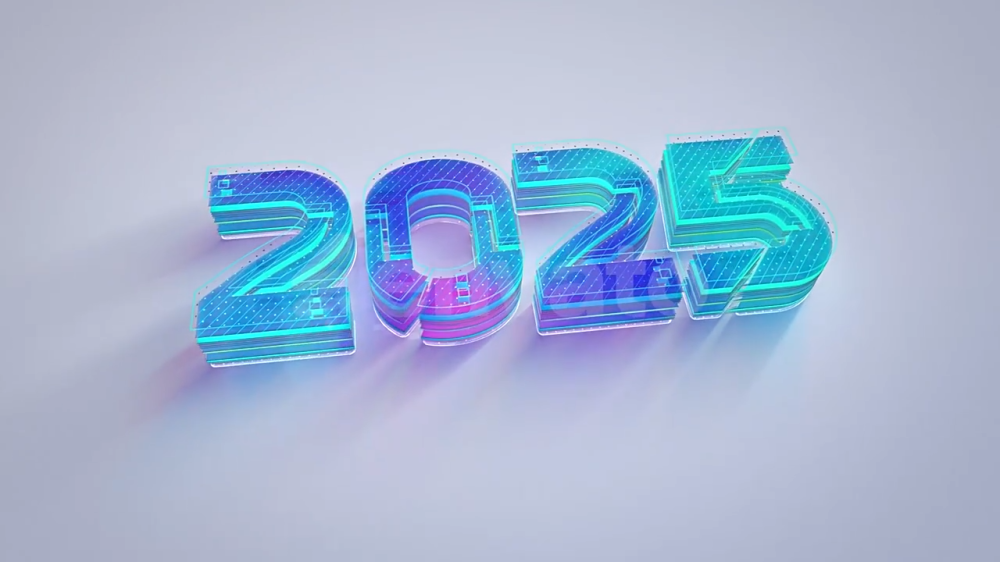 数字科技变换简洁LOGO文字片头动画