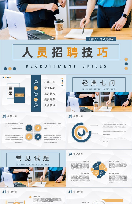 人员招聘技巧和方法培训课件企业人力资源部