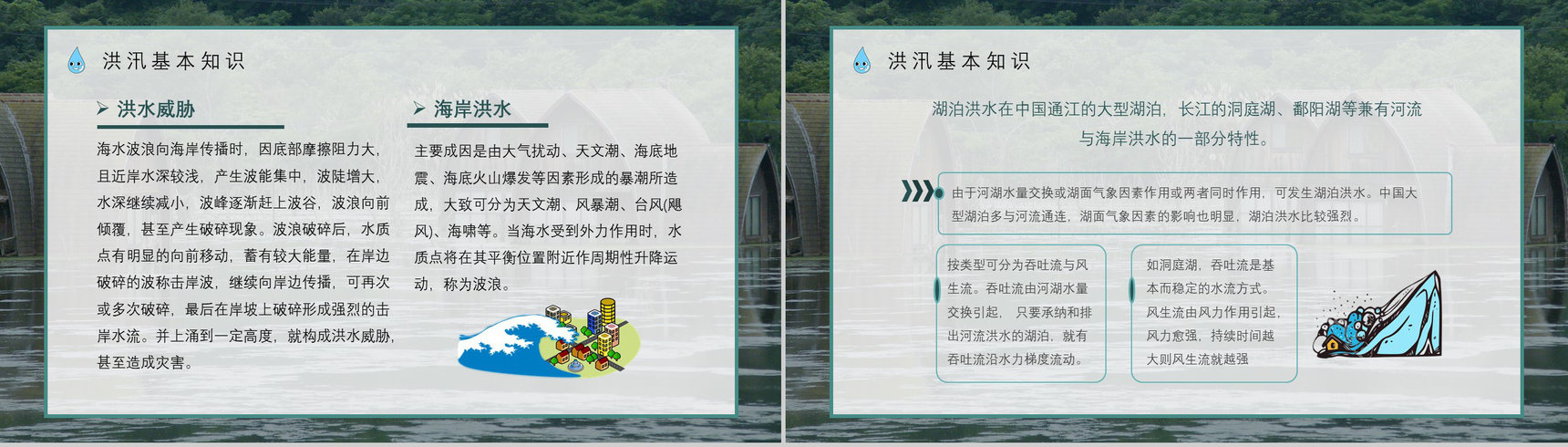 社区防洪防汛应急安全知识培训洪汛物资科普知识与自救措施PPT模板-5