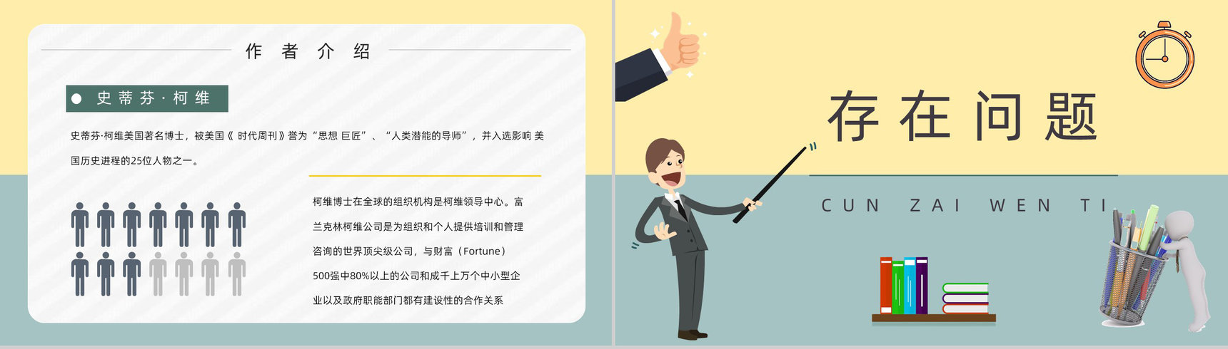 读书笔记史蒂芬柯维《高效能人士的七个习惯》内容简介企业管理培训课件PPT模板-3