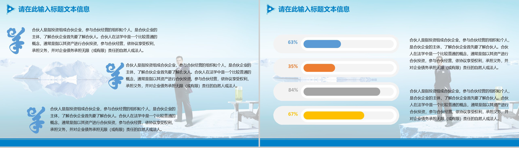 寻找合伙人项目计划书PPT模板-9
