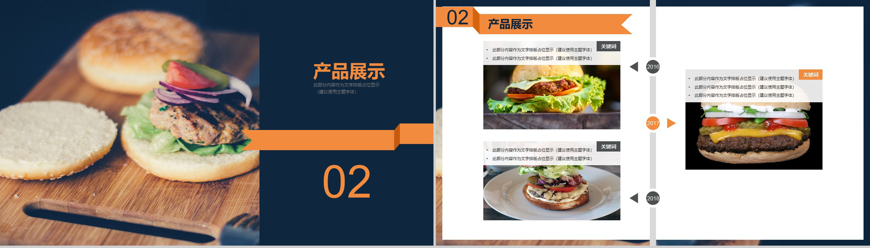 精致西餐厅品牌推广宣传商业计划书PPT模板-5