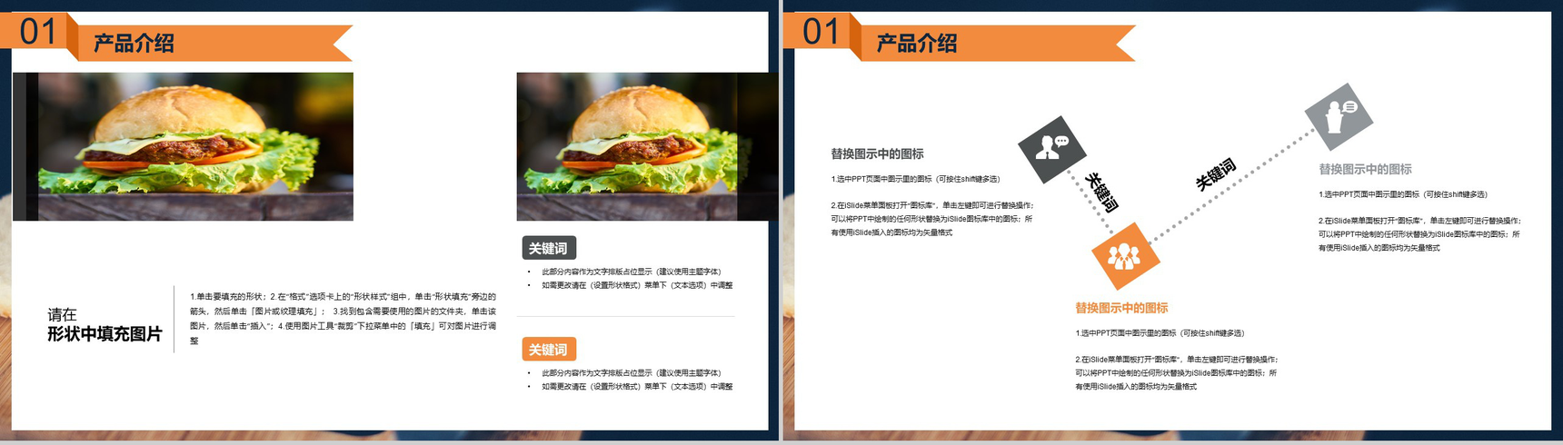 精致西餐厅品牌推广宣传商业计划书PPT模板-4