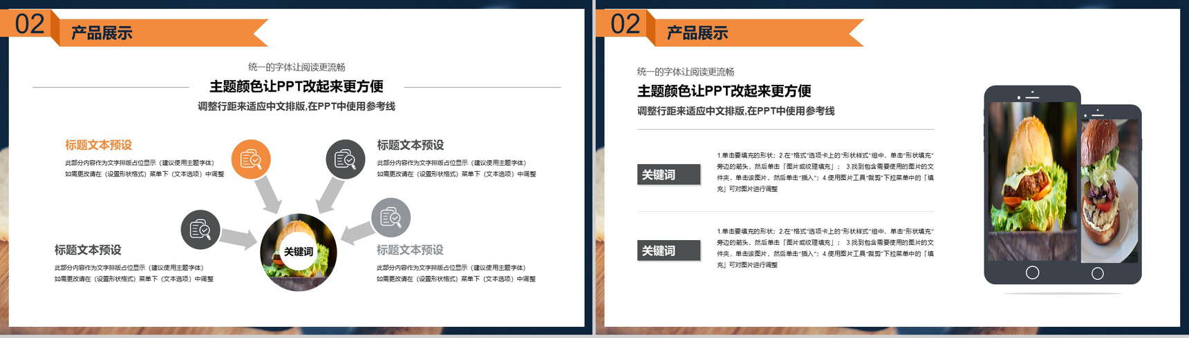 精致西餐厅品牌推广宣传商业计划书PPT模板-6