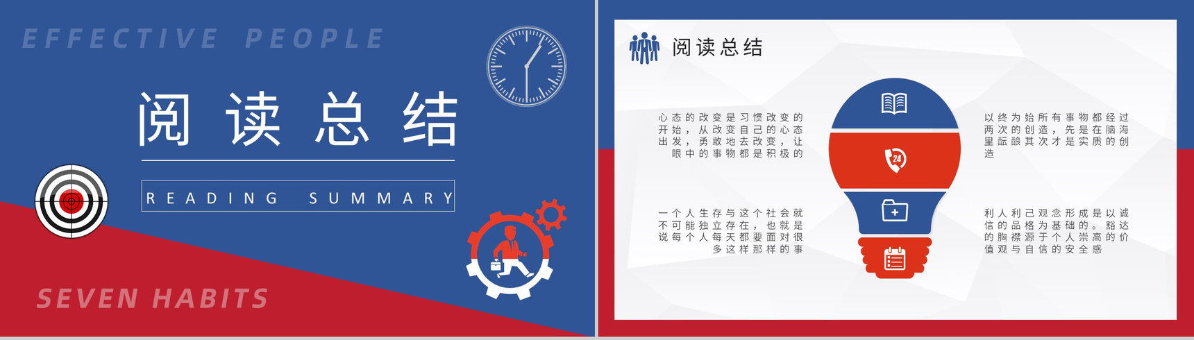 《高效能人士的七个习惯》企业管理书籍推荐史蒂芬柯维里程碑式著作分享PPT模板-19