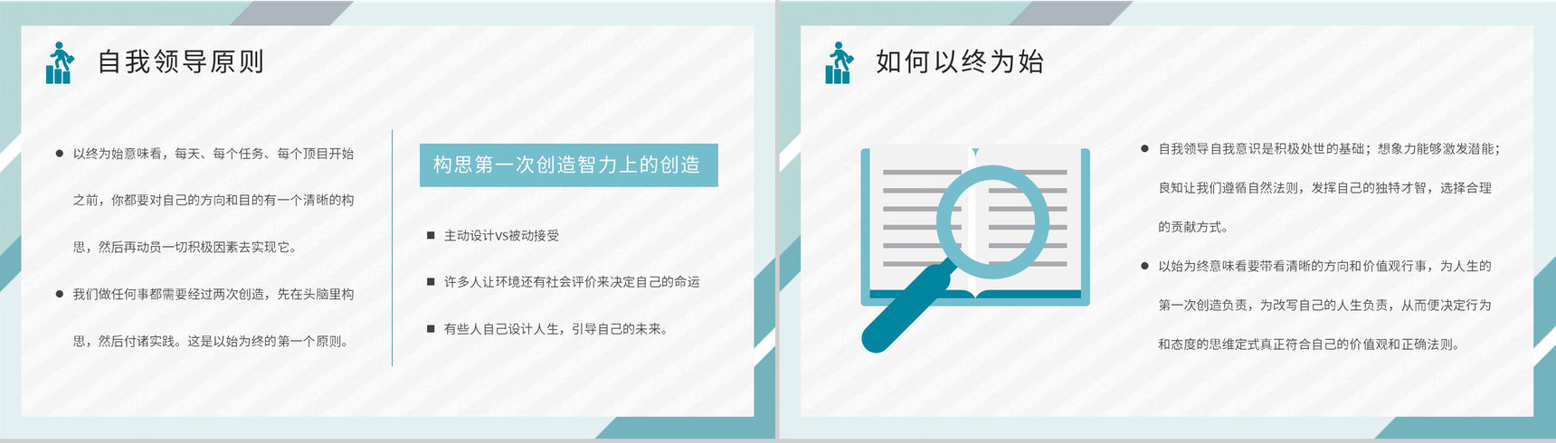职场员工必读好书推荐之《高效能人士的七个习惯》史蒂芬柯维经典作品阅读PPT模板-10