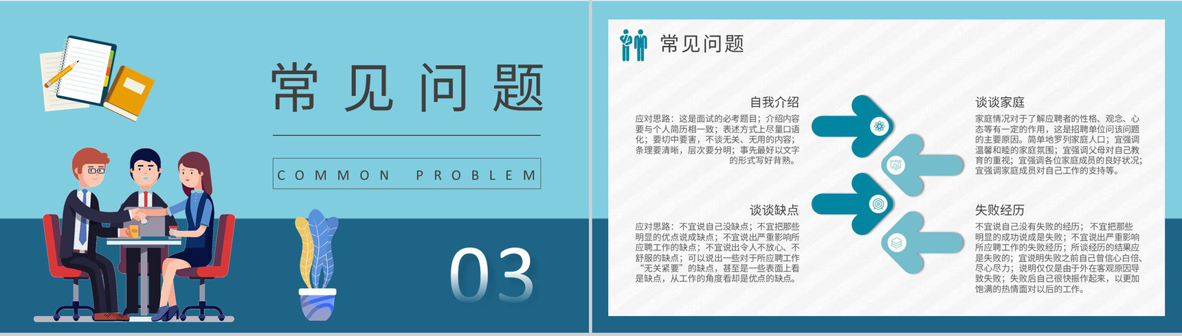 求职者面试礼仪培训心得体会沟通技巧知识学习总结PPT模板-6