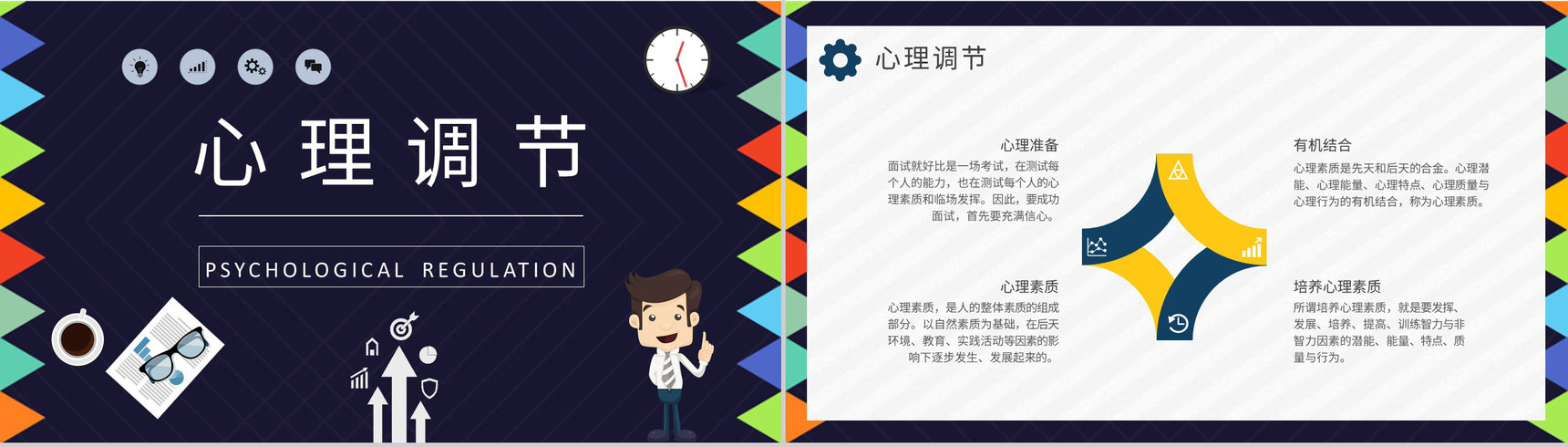 校园应届毕业生就业指导讲座面试培训的目的说明PPT模板-4