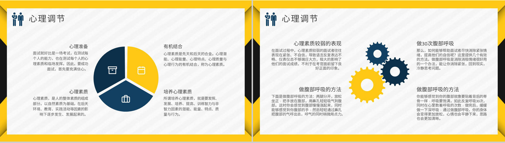 职场面试礼仪培训个人求职过程沟通技巧总结PPT模板-3