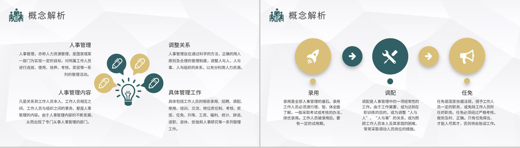企业员工入职工作内容学习人事管理制度培训心得PPT模板-3
