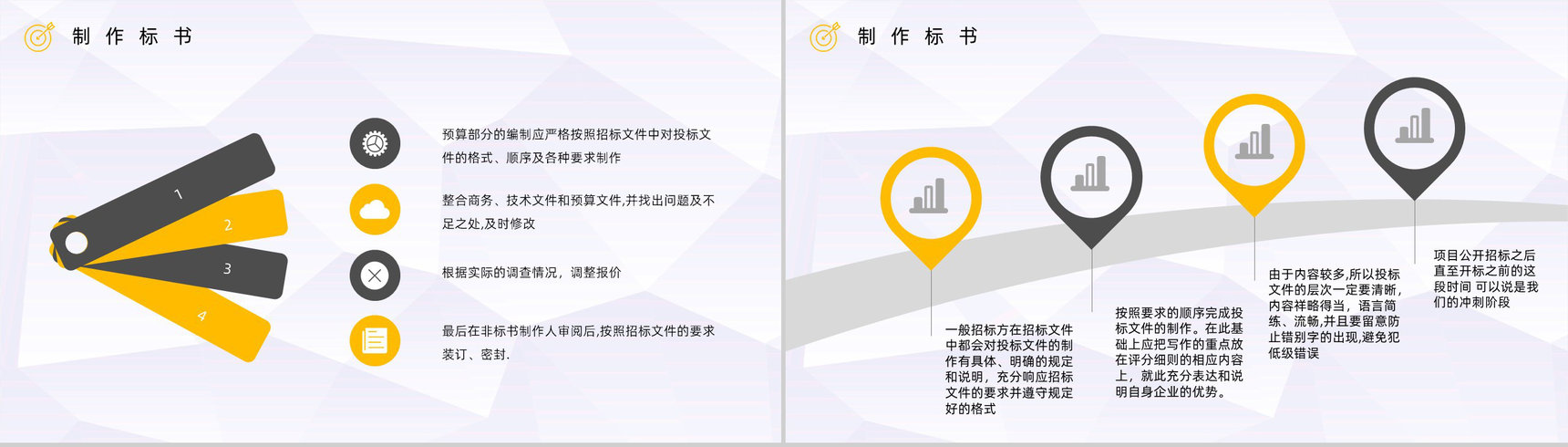 企业工程投标书规范制作流程招标挂网及文件的获取标书制作培训PPT模板-10