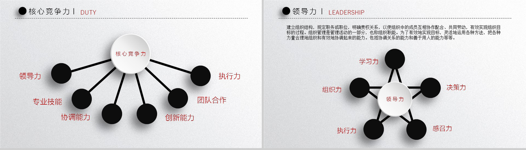 灰色微立体创意时尚求职竞聘简历PPT模板-8