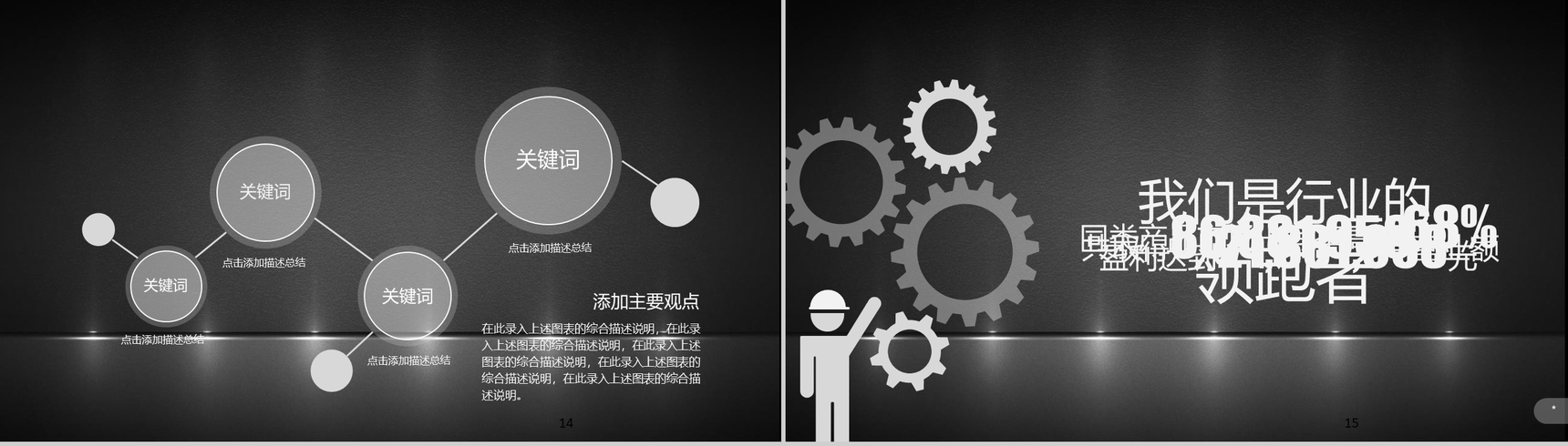 中国邮政储蓄银行工作汇报年终总结PPT模板-8