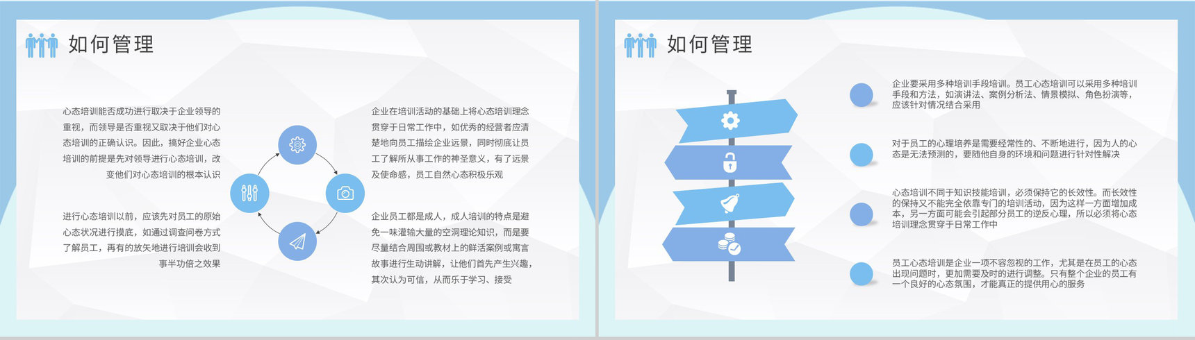 员工心理调节方法介绍管理者心态培训课程学习心得PPT模板-4