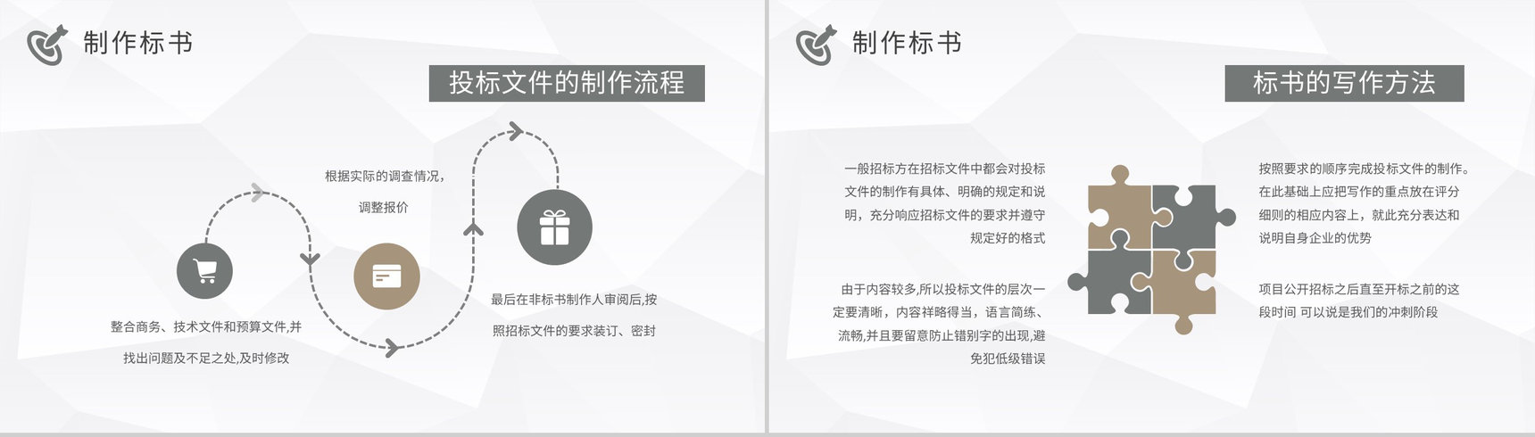 公司项目标书购买流程介绍投标书制作规范学习PPT模板-11