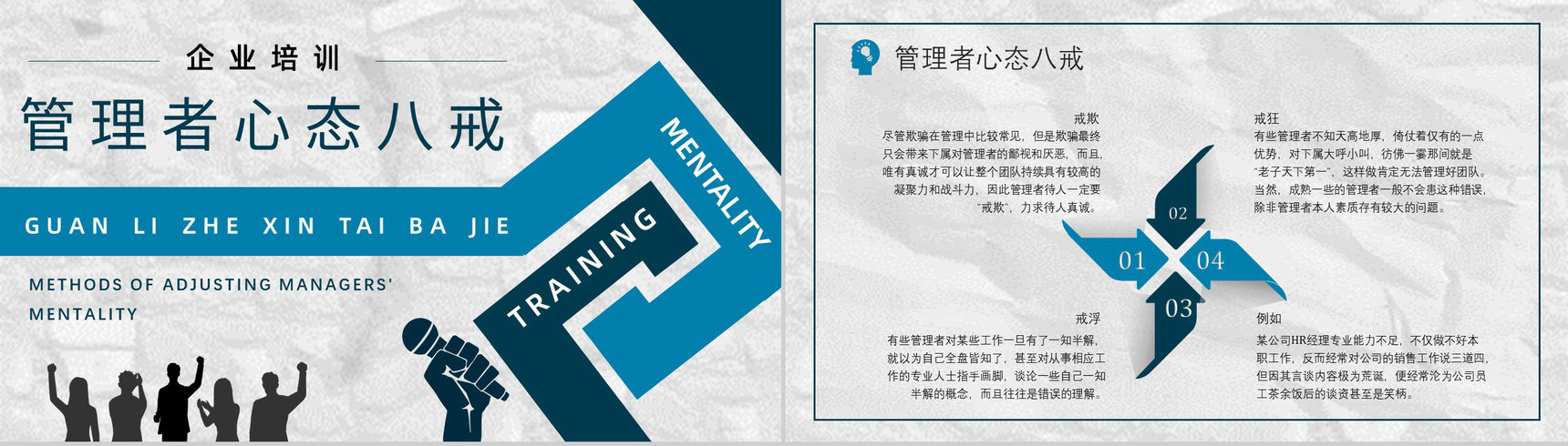 管理者心态调节的方法与技巧培训课程心得体会思维提升PPT模板-5