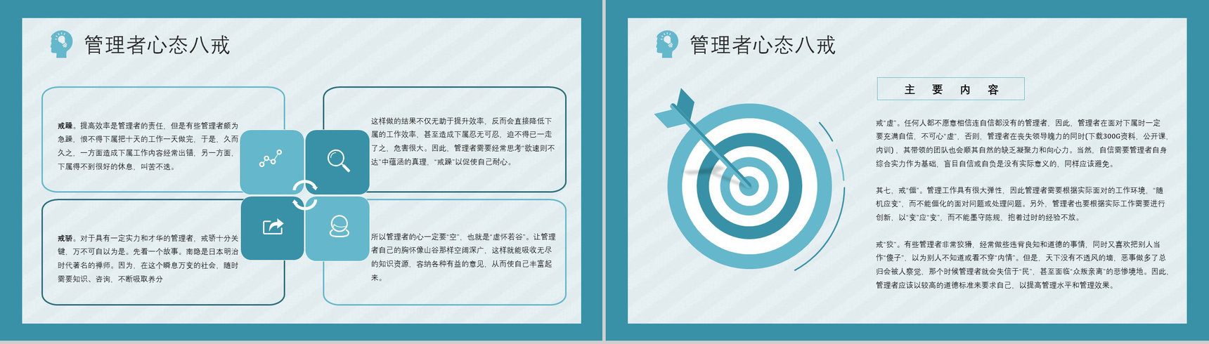 企业中高层管理者心态培训心得体会思维提升与培训内容收获PPT模板-6
